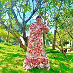 NWT FarmRio Floral Bela Dress